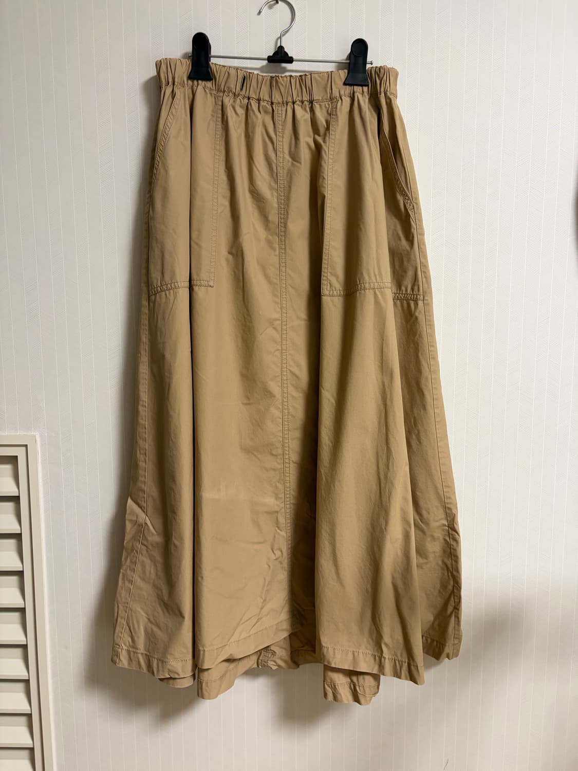 니코앤드 베이지 롱 스커트 상품이미지1