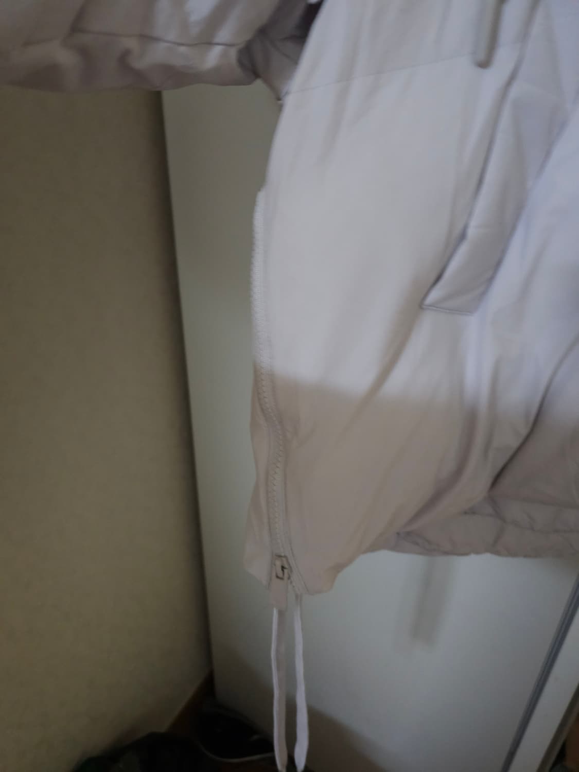 제시믹스 후드 오버핏 그레이패딩 상품이미지5