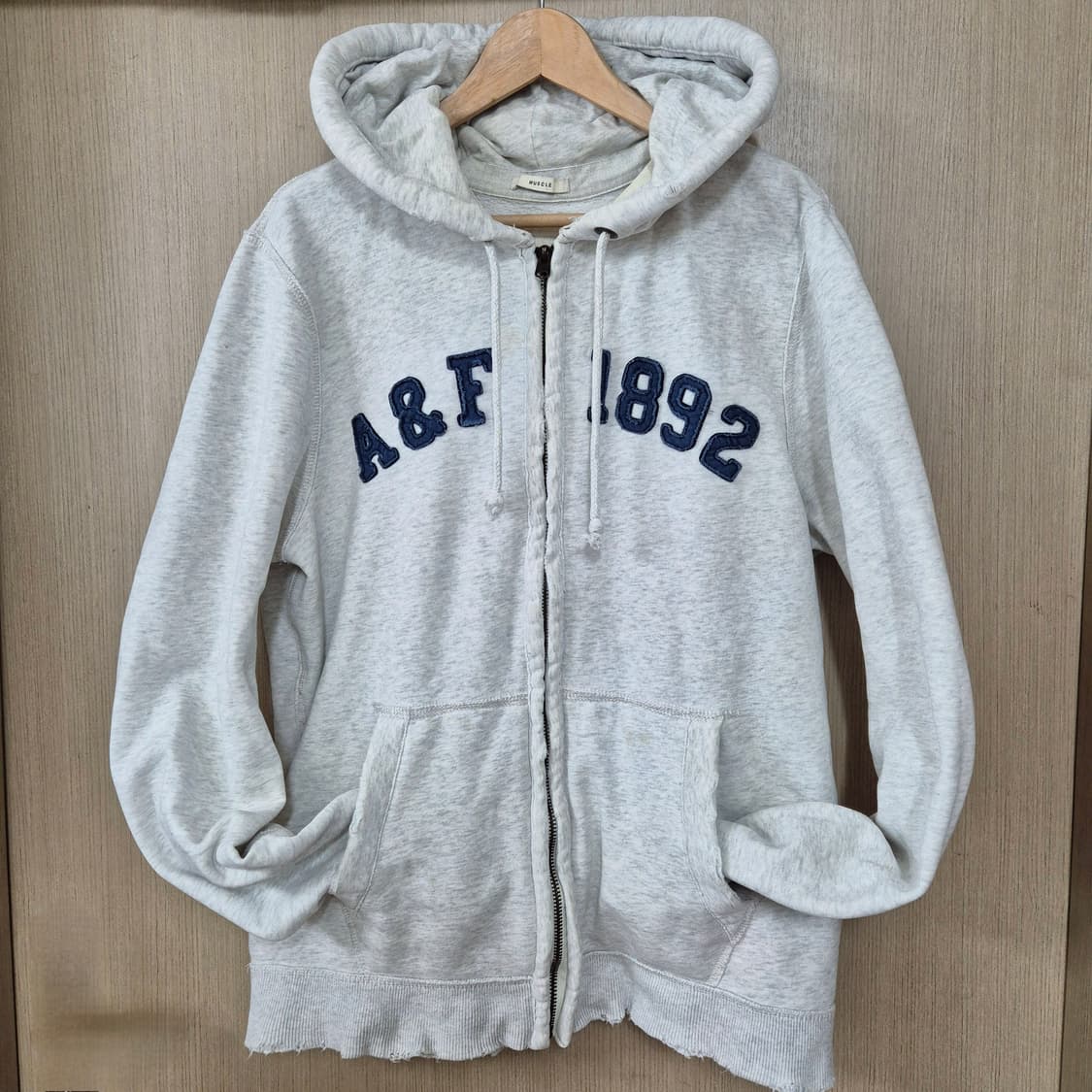 [XL] 아베크롬비 Abercrombie 머슬핏 후드집업 상품이미지1