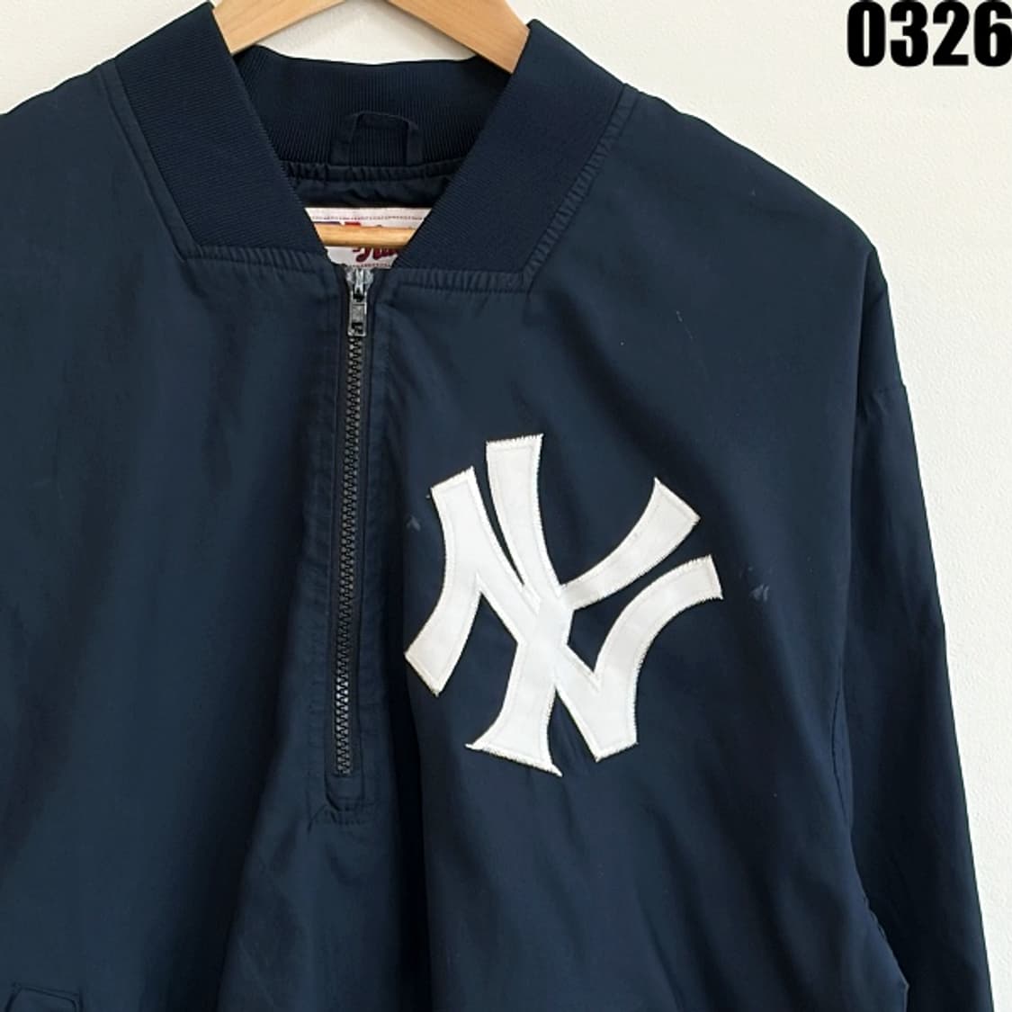 마제스틱 MLB 뉴욕 양키스 풀오버 바람막이 자켓 M 0326 상품이미지2
