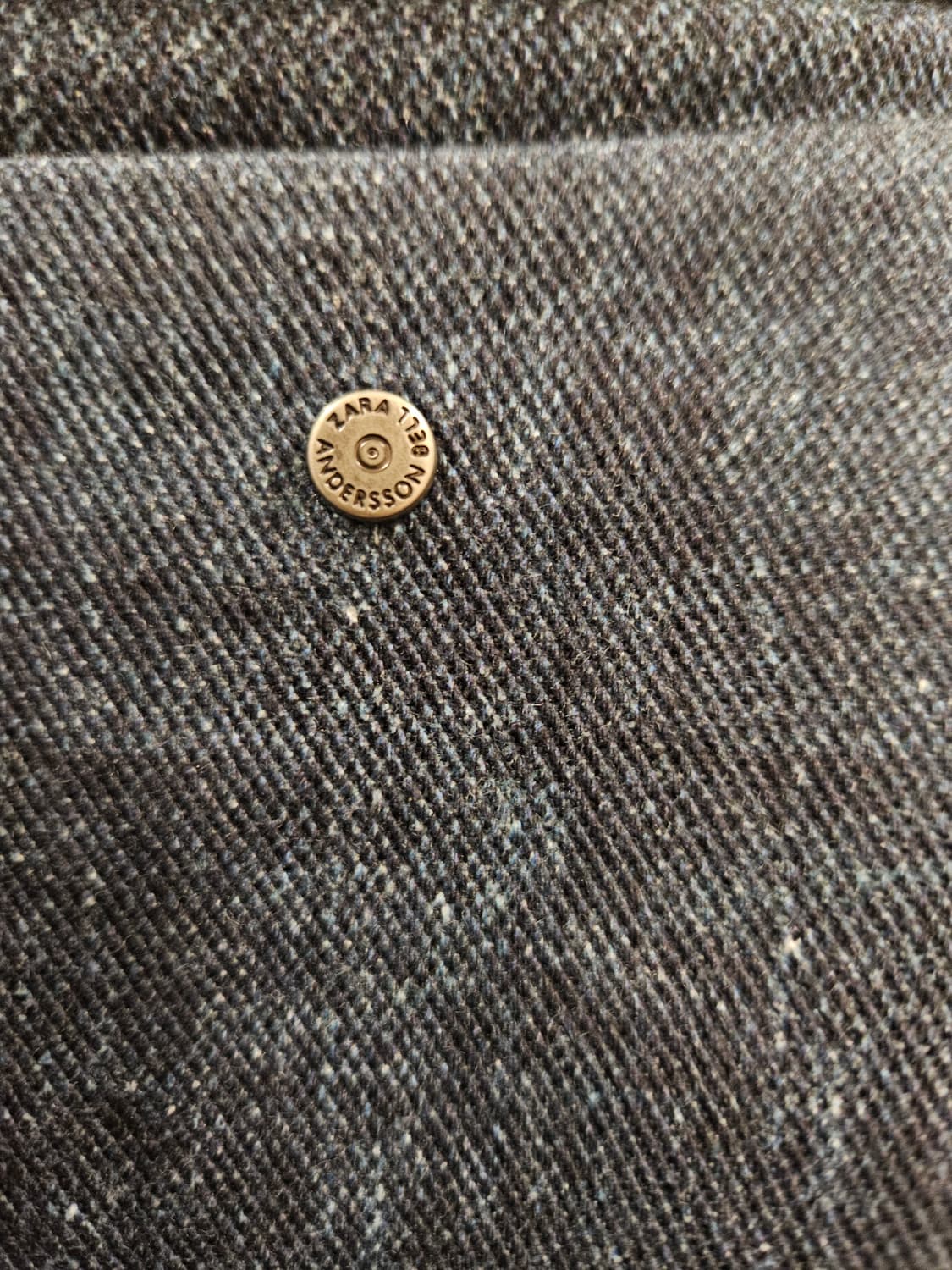 자라 x 앤더슨벨 데님 콤보 점퍼 미디움 블루 XL 상품이미지9