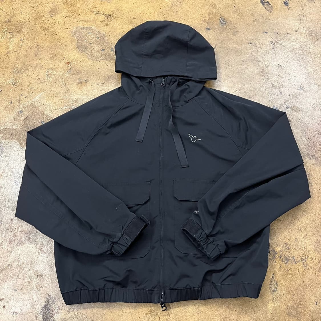 [정품/S] 와릿이즌 후드 바람막이 블랙 b16 상품이미지2