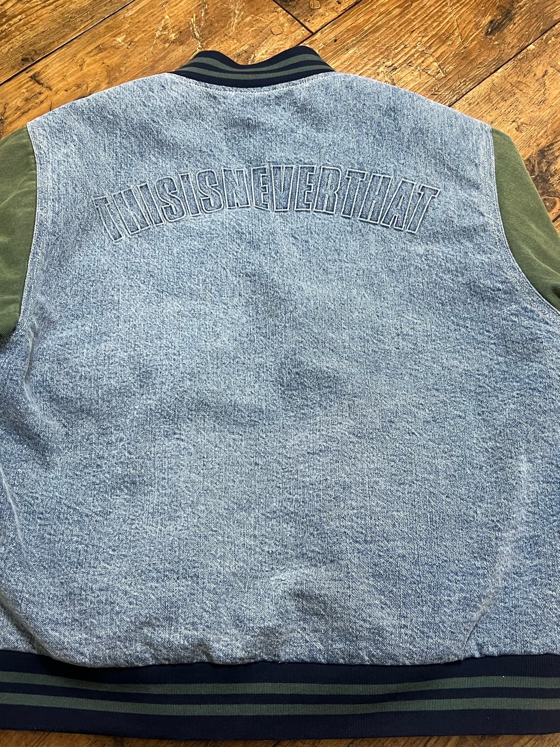 디스이즈네버댓 데님바시티자켓 L 상품이미지6