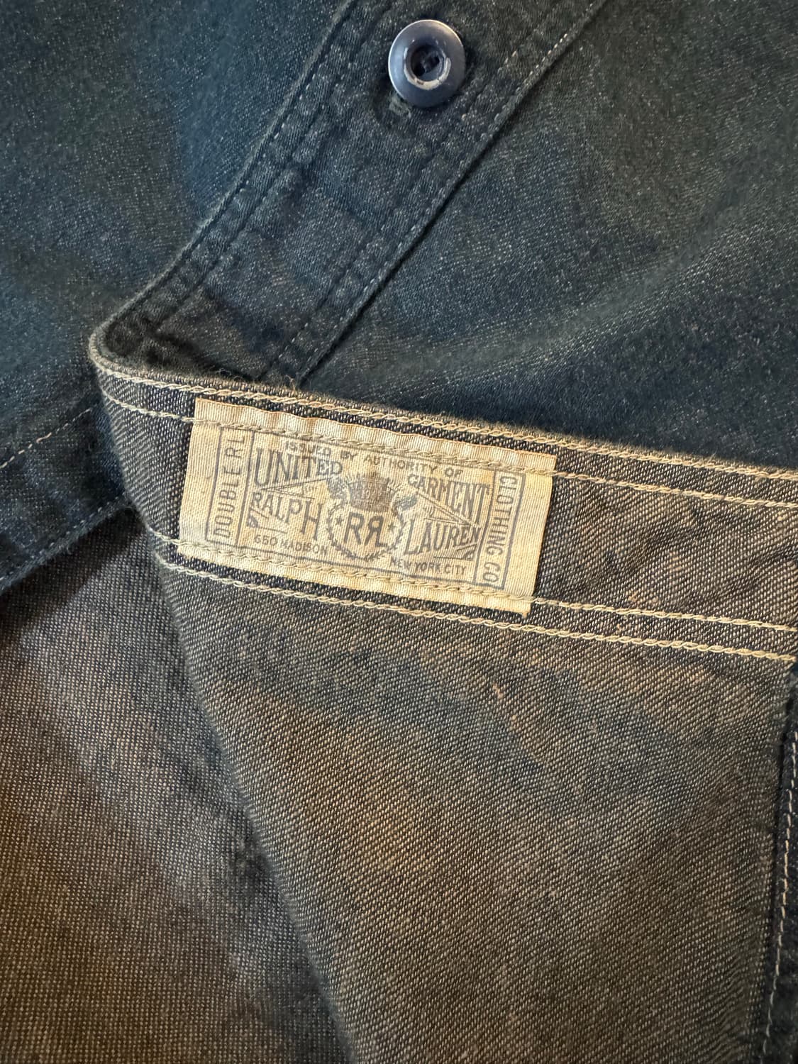 RRL 더블알엘 인디고 워크셔츠 lot.381 상품이미지4