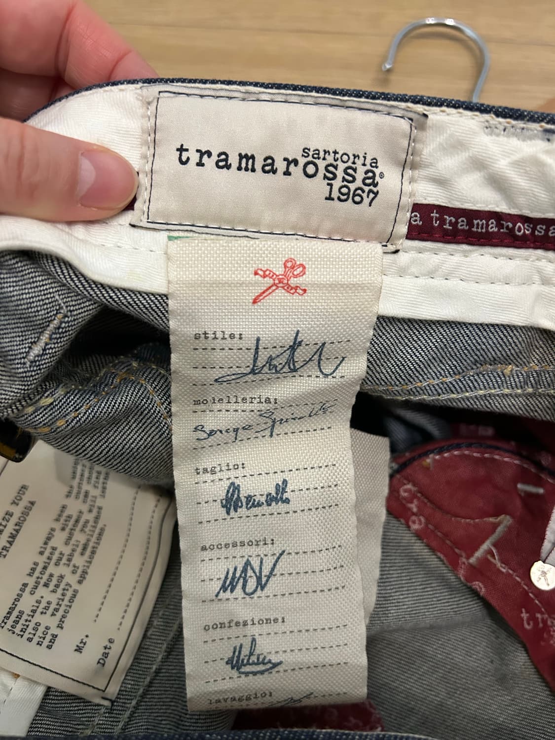 [새상품]트라마로사 레오나르도 데님 상품이미지8