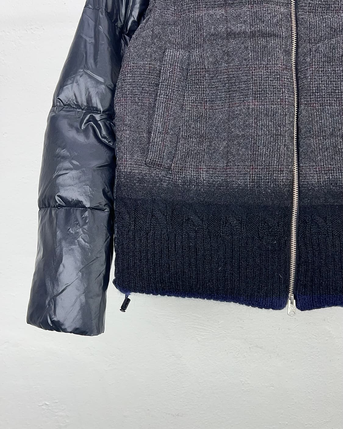 08서커스 다크 그레이 투웨이 도킹 울 패디드 자켓 상품이미지5