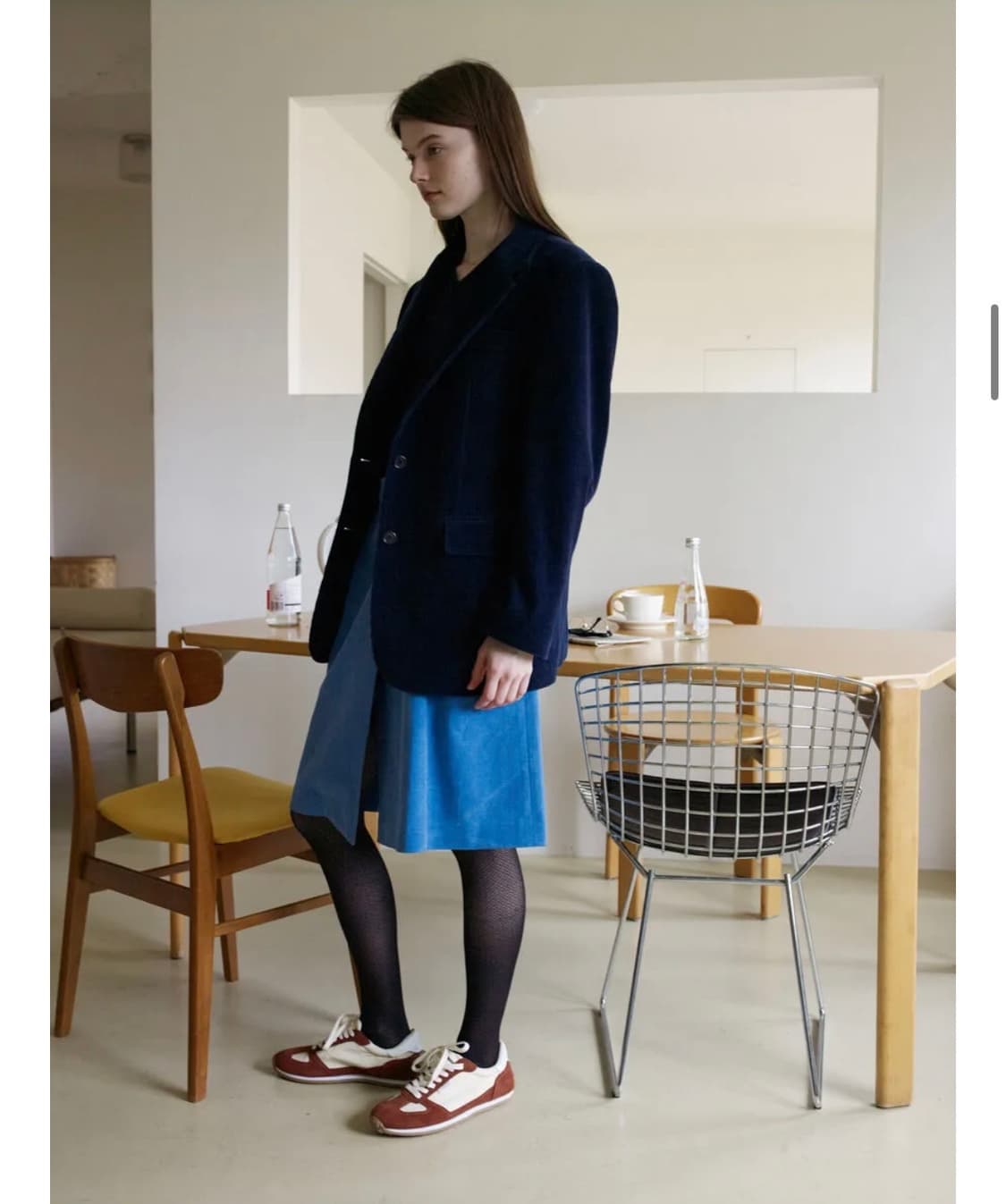 엔조블루스 오버 핏 자켓 (Navy) 상품이미지2