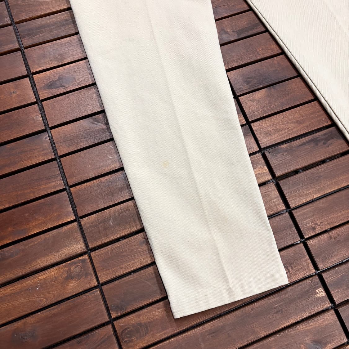 (34) 리바이스 550 릴렉스드 핏 연 베이지 데님 팬츠 상품이미지5