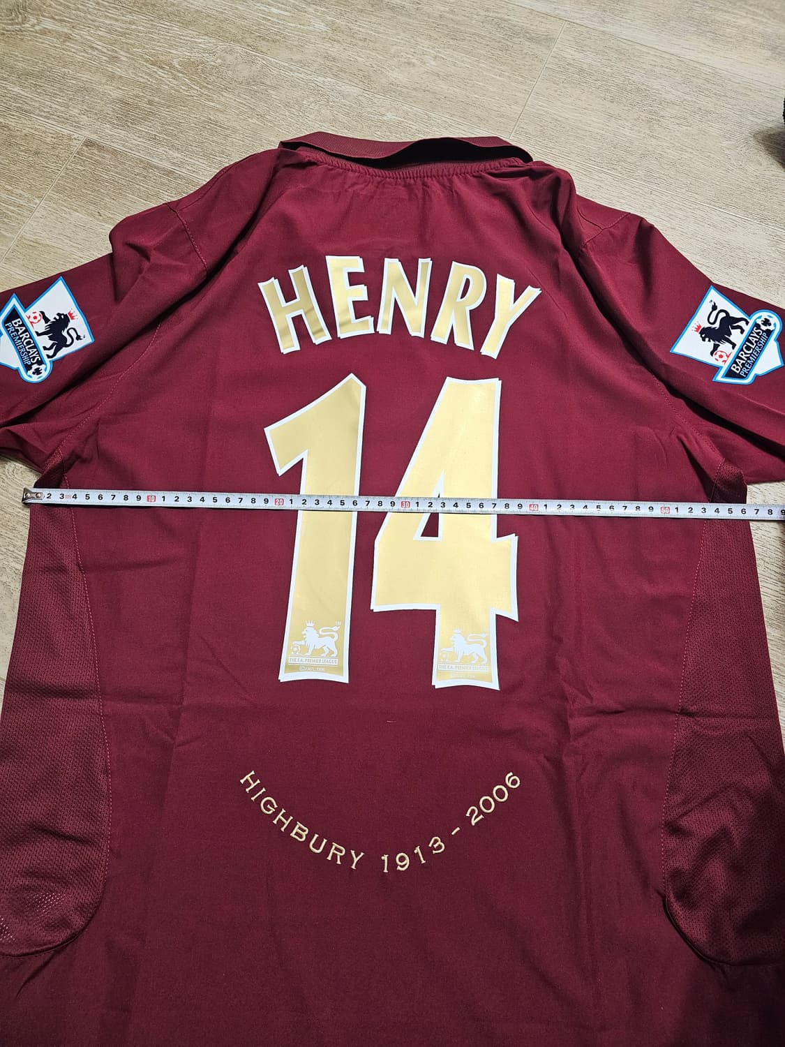 아스날 티에리 앙리 마킹 빈티지 유니폼 레트로 유니폼 상품이미지9