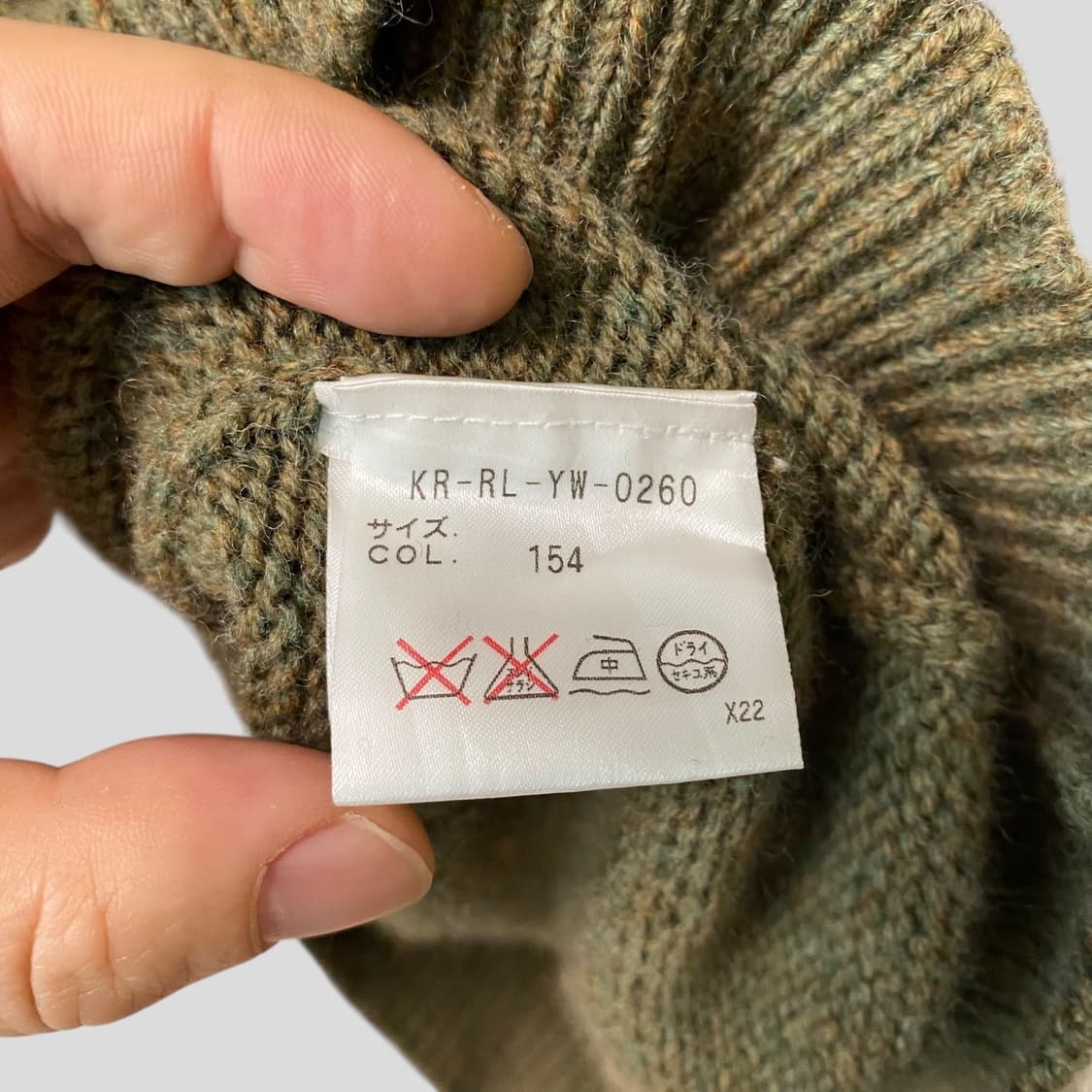 (여성S)폴로 랄프로렌 하프집업 램스울 니트스웨터 상품이미지7