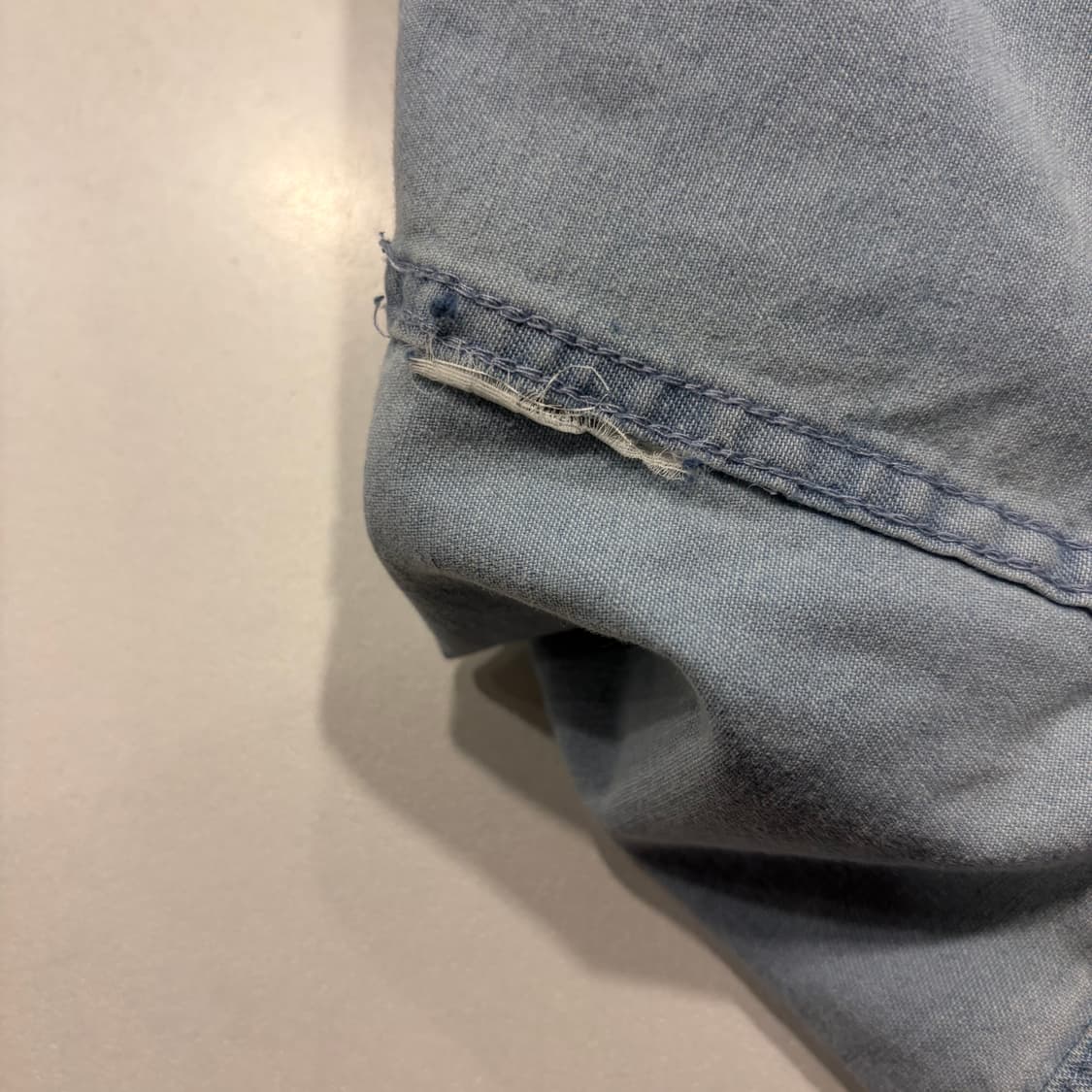 [XL] 칼하트 리워크 브라운 골덴 카라 반팔 셔츠 C731 상품이미지7