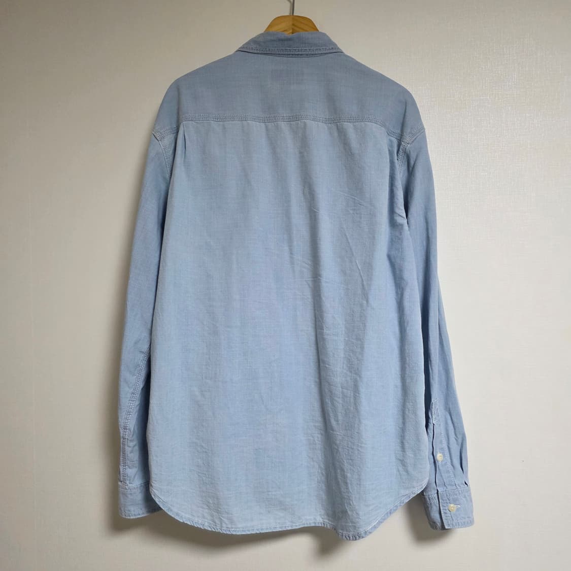 디스이즈네버댓 샴브레이 셔츠 L사이즈 상품이미지4