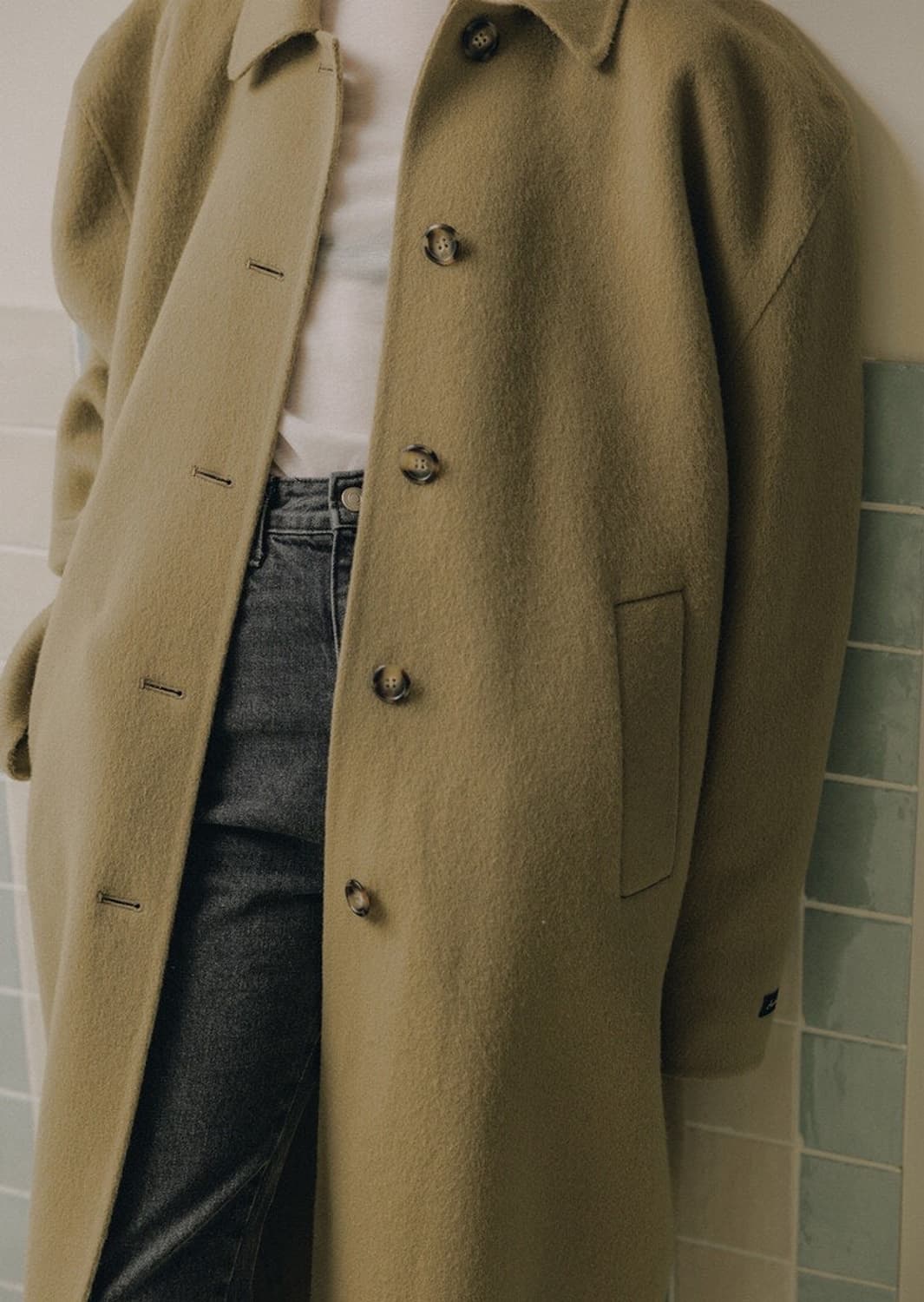 샵오눅 오버사이즈드 코트 (토프) 오눅코트 상품이미지9