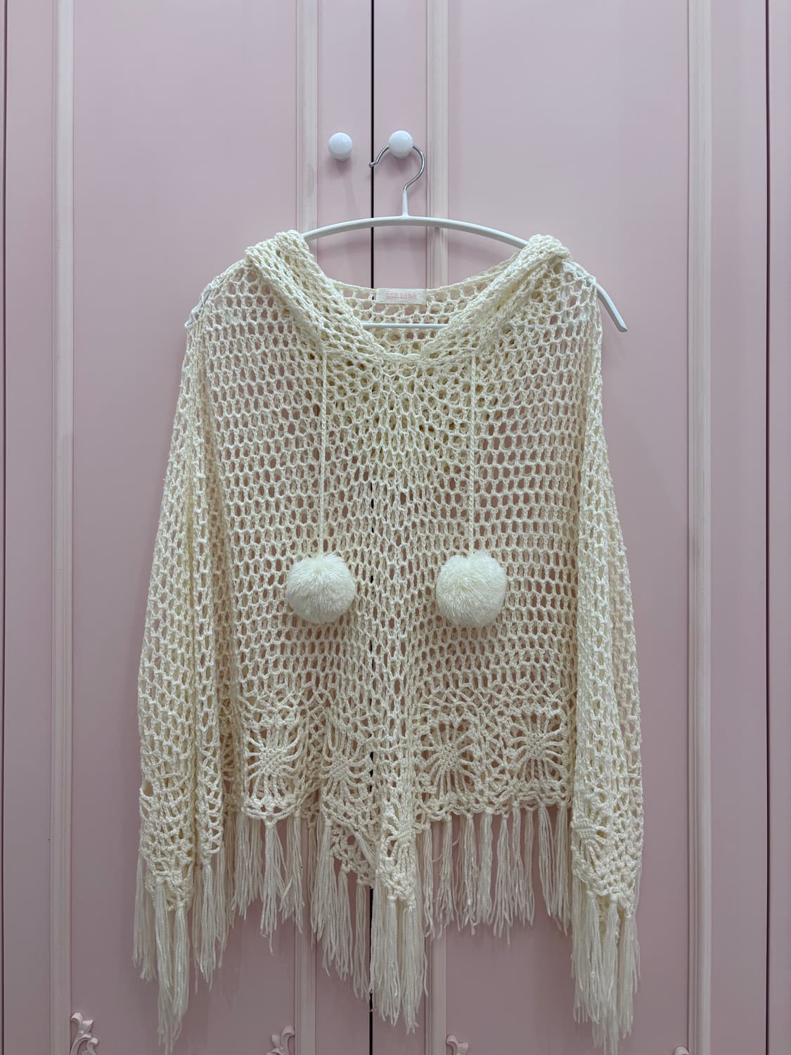 리즈리사 폼폼이 케이프 상품이미지1