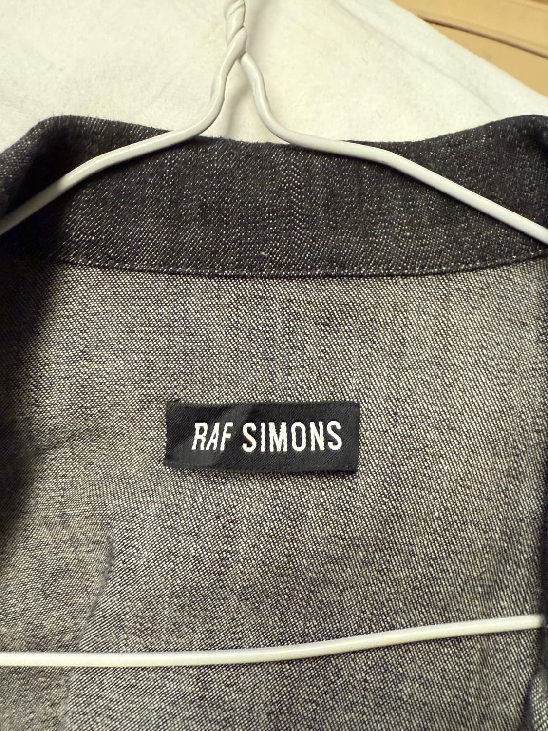 Raf Simons SS15 Denim Shirt Shark Print 상품이미지3