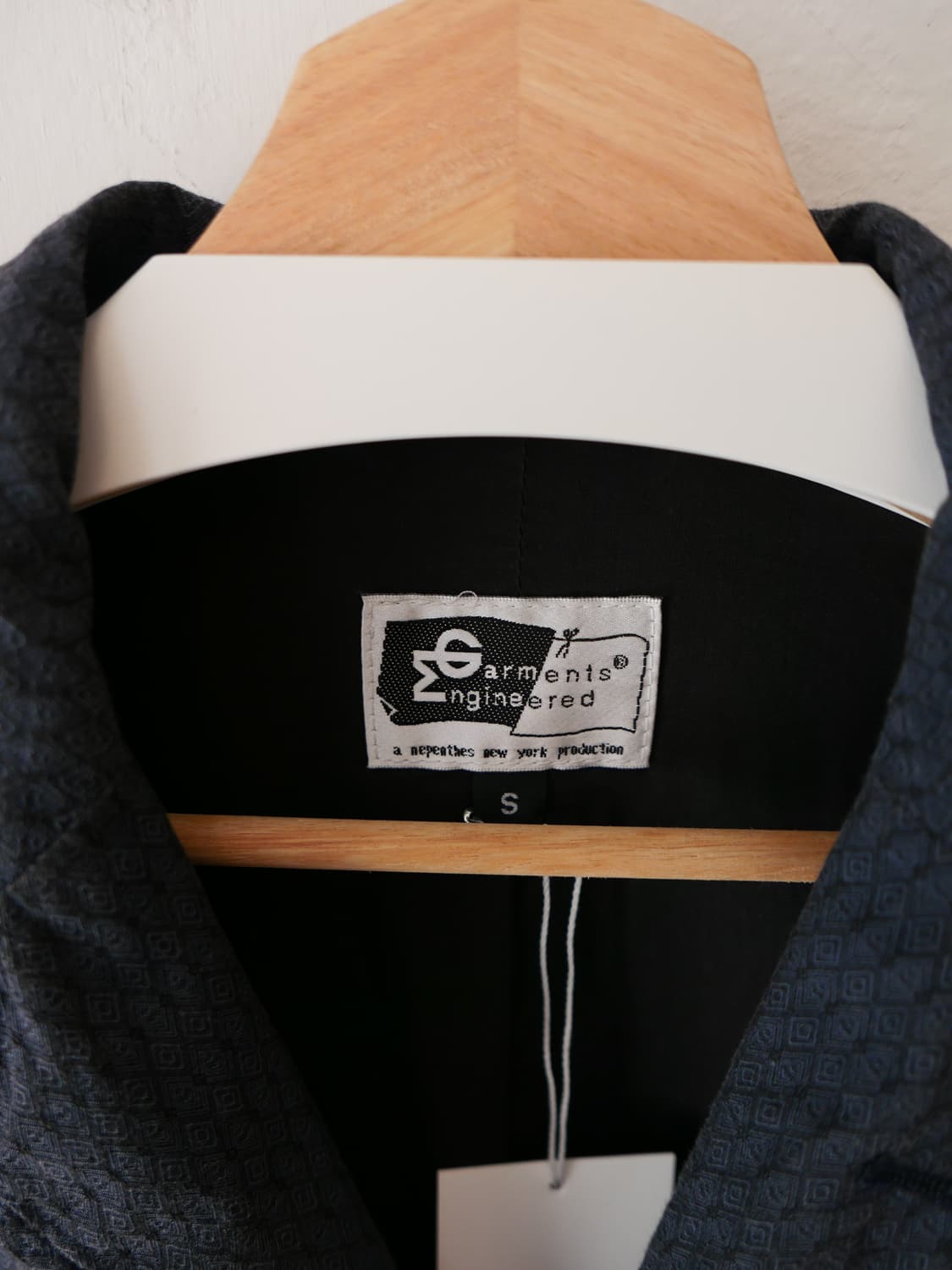 엔지니어드 가먼츠 패턴 블레이저 자켓 상품이미지6