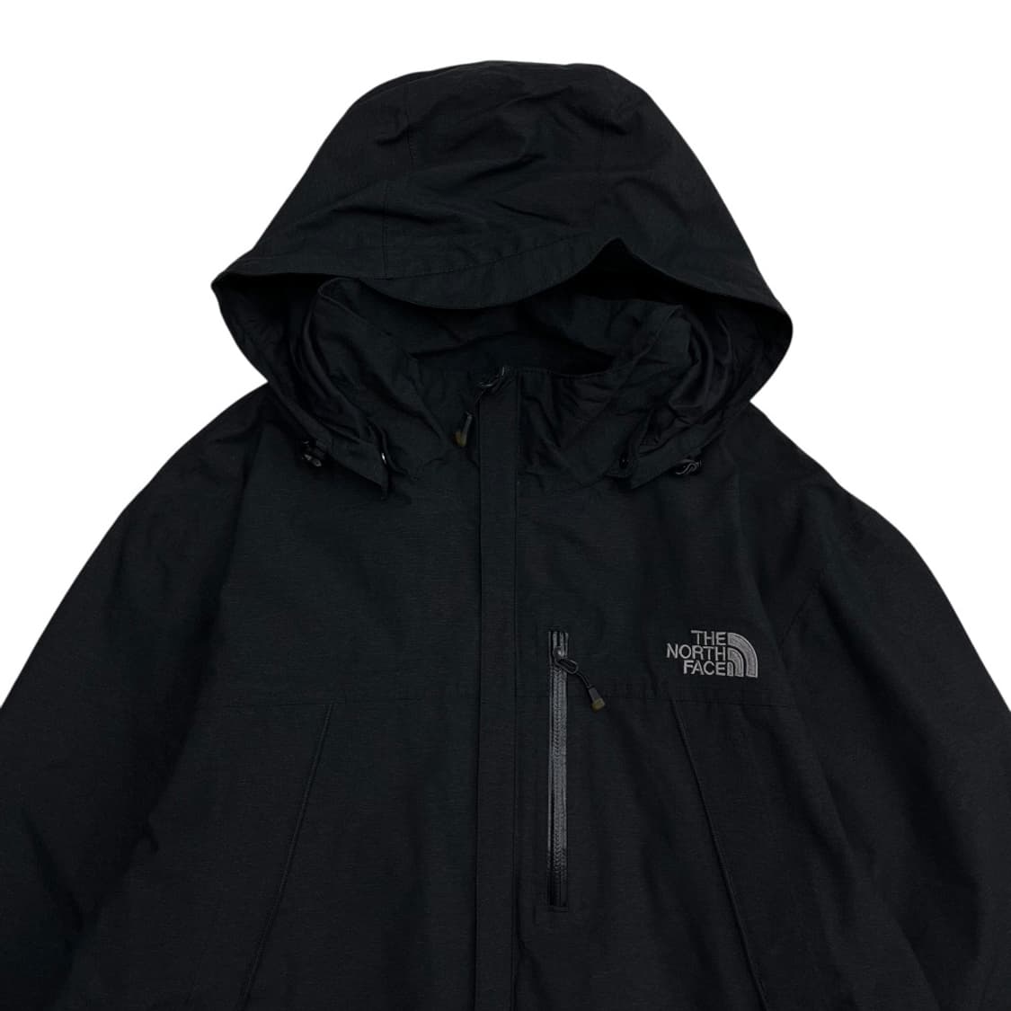 노스페이스 로고 차콜 후드 바람막이 105 상품이미지4