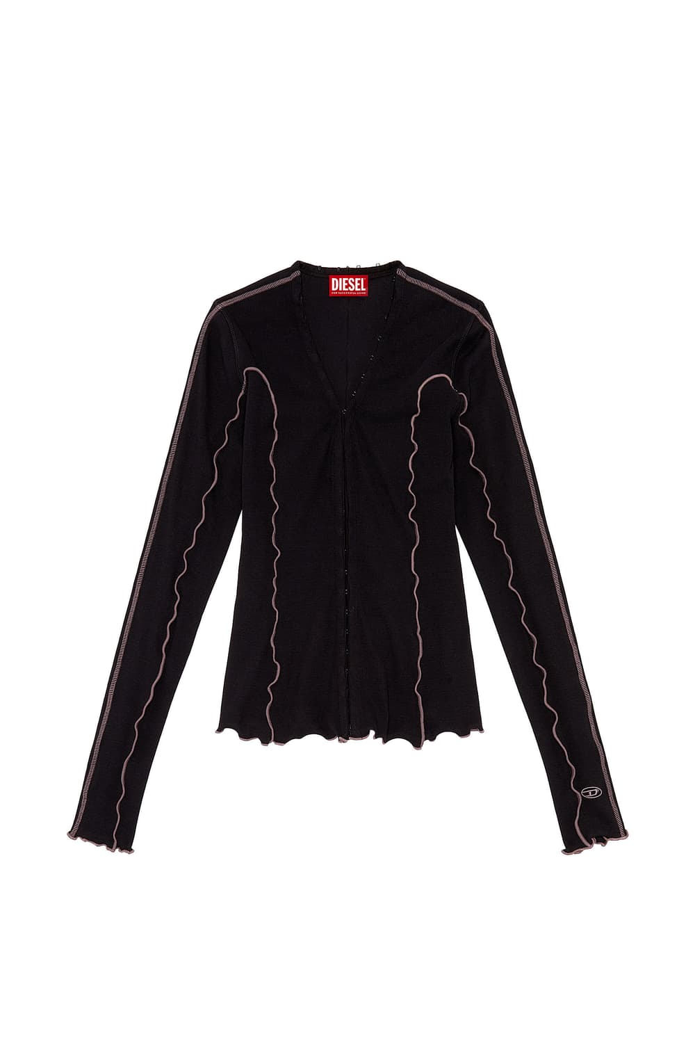 디젤 웨이브 심 후크 가디건 상품이미지4