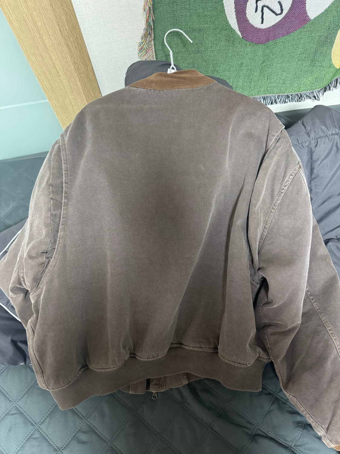 Hae.a 해아 ma-1 자켓 브라운 상품이미지2