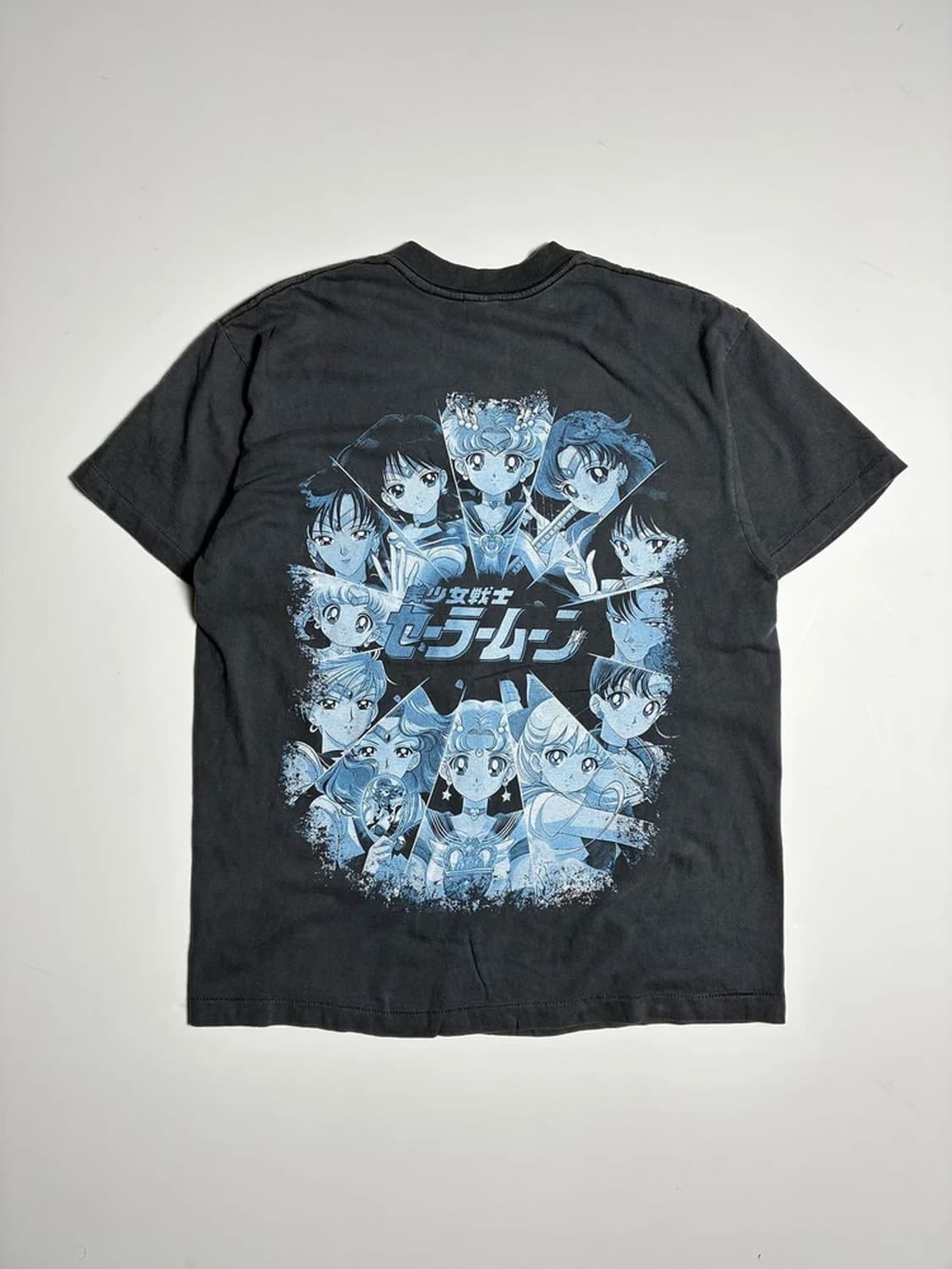 Selected USA 세일러문 그래픽 코튼 반팔 티셔츠 R1399 상품이미지4
