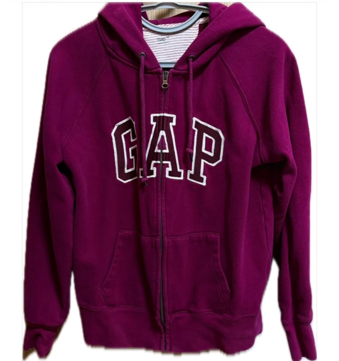 GAP 갭 자주색 후드집업 빈티지 상품이미지1