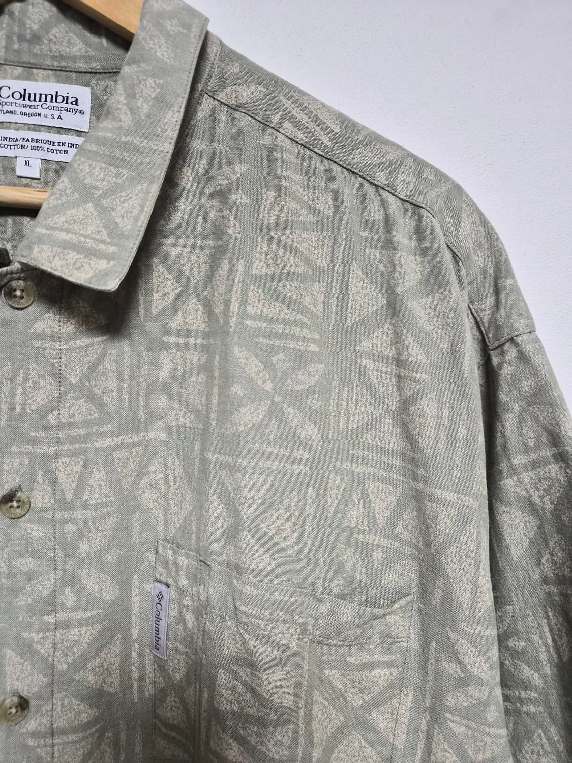 콜롬비아Columbia 반팔 사파리 셔츠 XL사이즈 - S318 상품이미지2