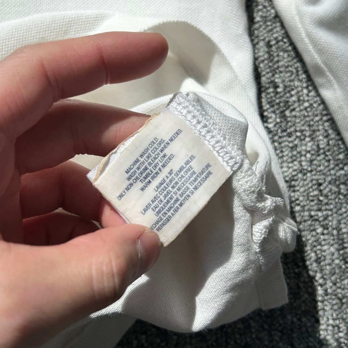 폴로 랄프로렌 화이트 빅포니 긴팔 PK 상품이미지9