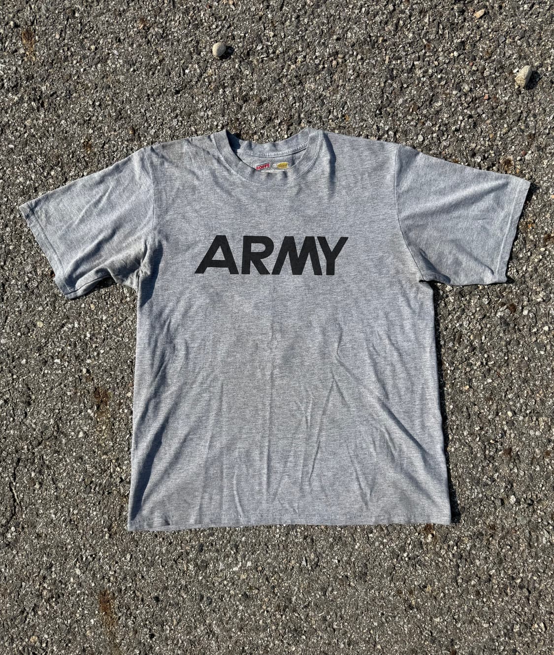 Soffe Made in usa Army t shirt 소피 아미 티셔츠 상품이미지1