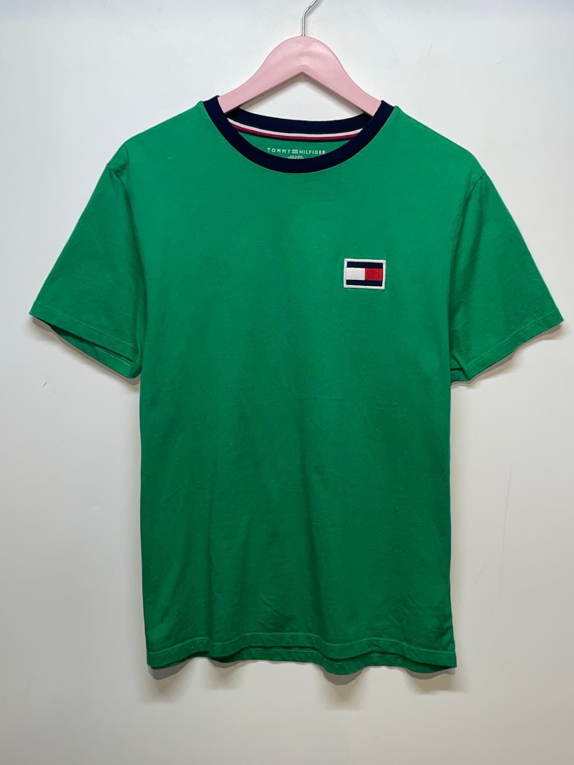 타미힐피거 그린 반팔 티셔츠 상품이미지2