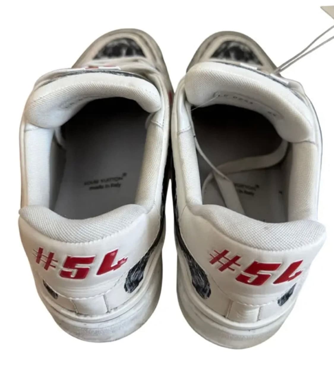 [정품] 루이비통 LV 트레이너 로우 스니커즈 화이트 투톤 스니커즈 상품이미지2