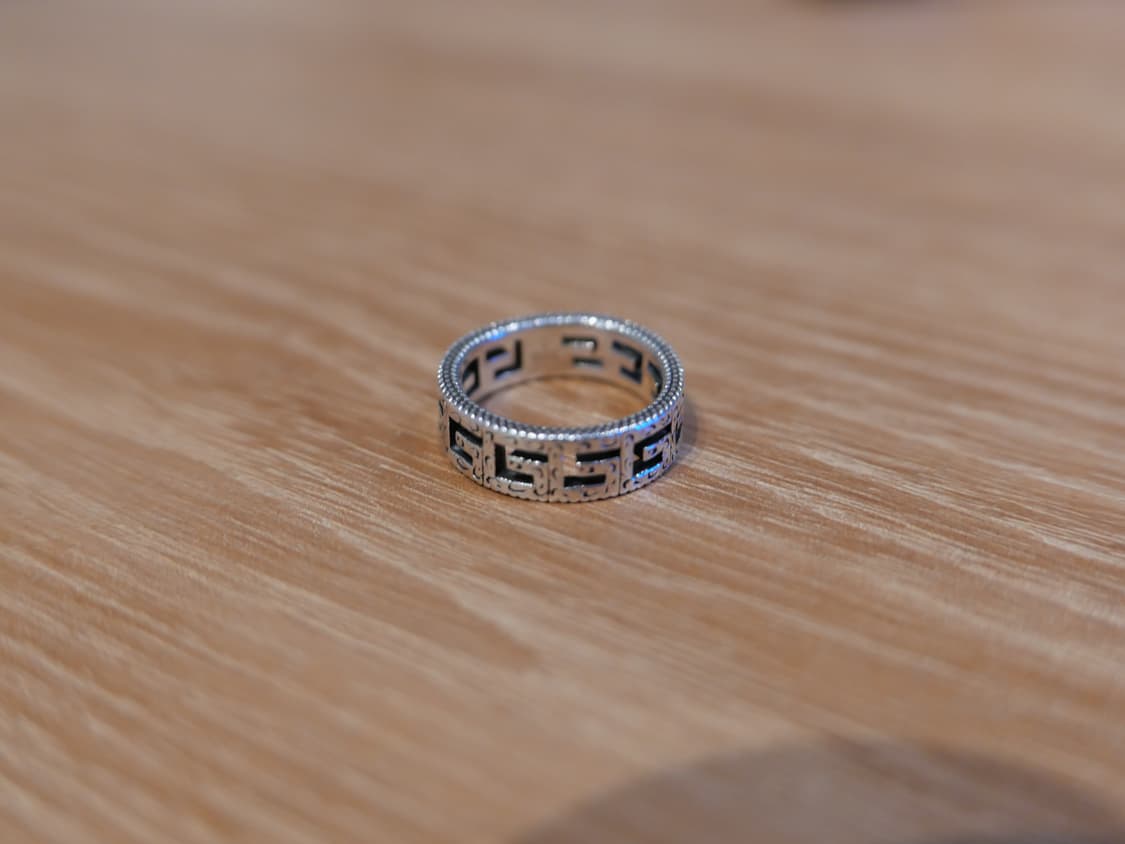 구찌 스퀘어 G 와이드 반지 17호 상품이미지1