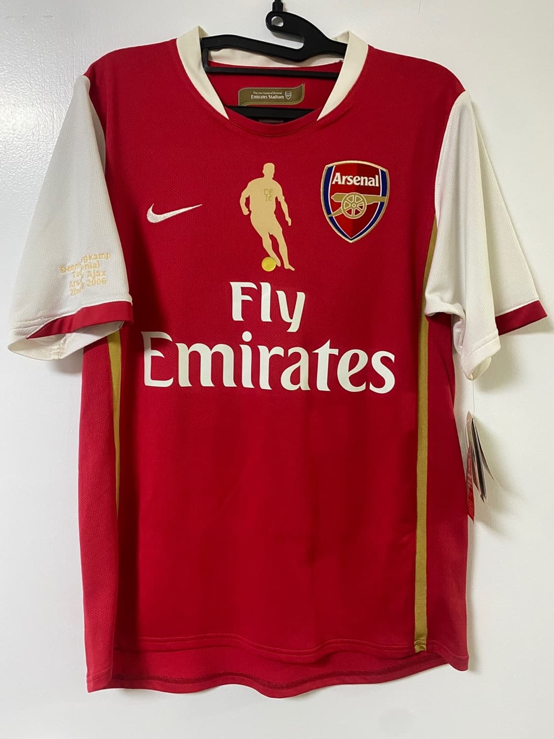 나이키 아스날 06-08 베르캄프 은퇴기념 유니폼 상품이미지1