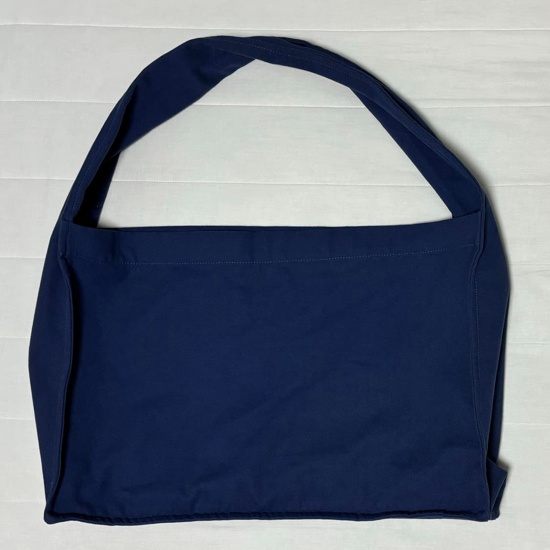 Extreme cashmere 익스트림캐시미어 팝업 에코백 블루 상품이미지4