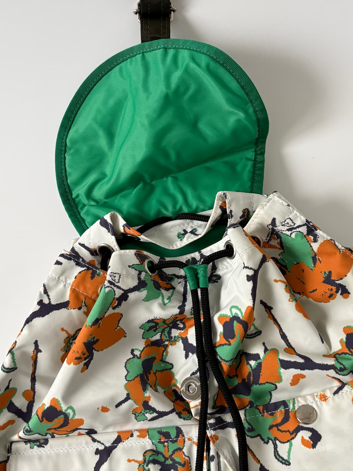 X SLY - FLOWER BACKPACK (White) 상품이미지8