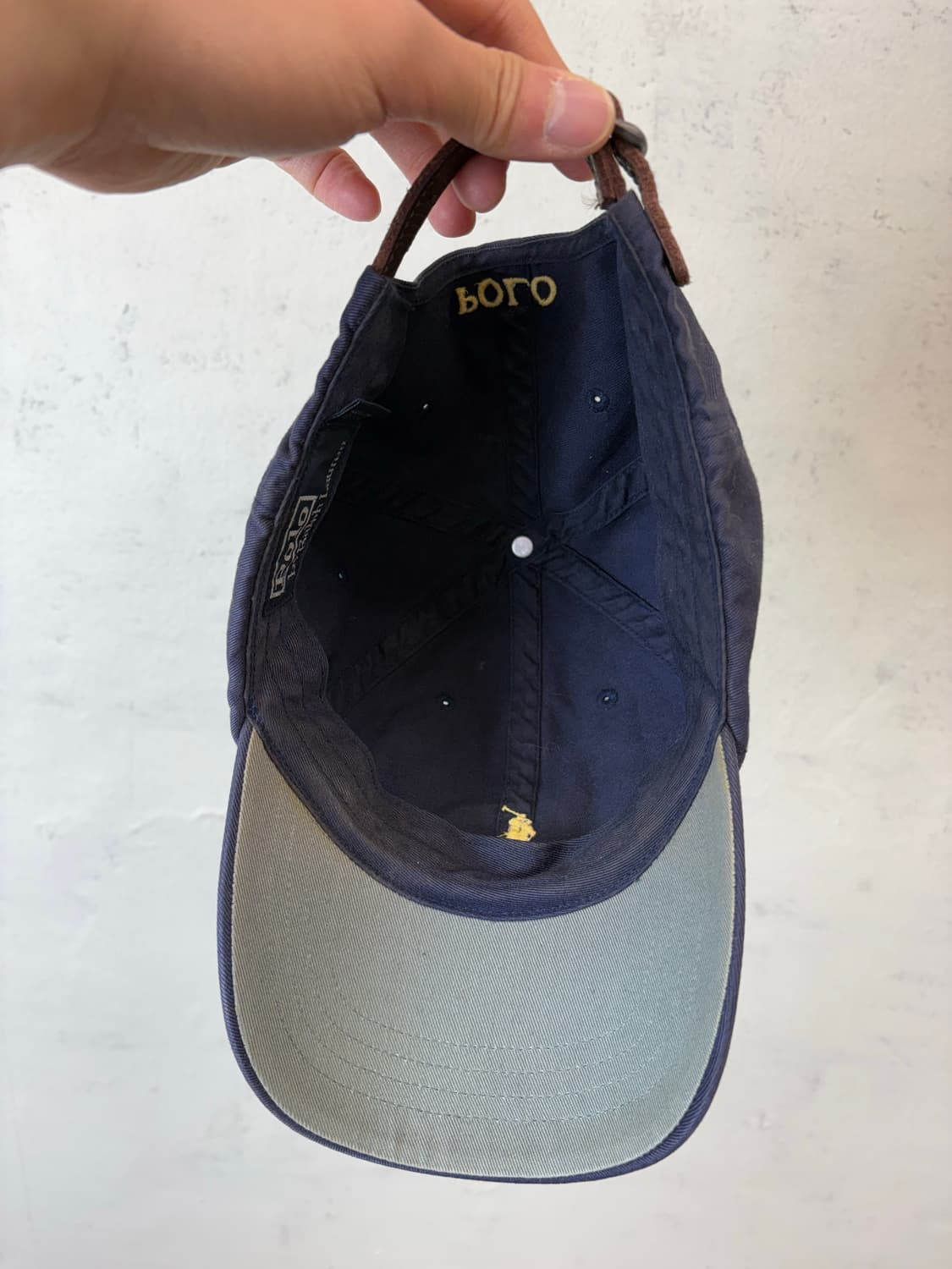 폴로랄프로렌 빈티지 네이비 볼캡 상품이미지5