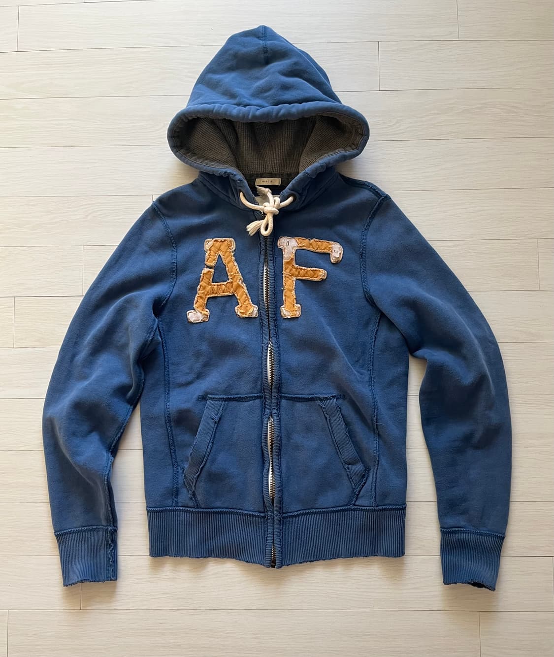 아베크롬비 후드집업 y2k 블루s  남녀공용 상품이미지1