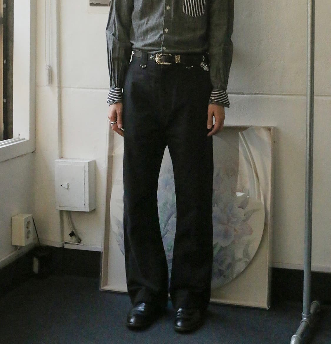 토가 비릴리스 스터드 부츠컷 팬츠 상품이미지2