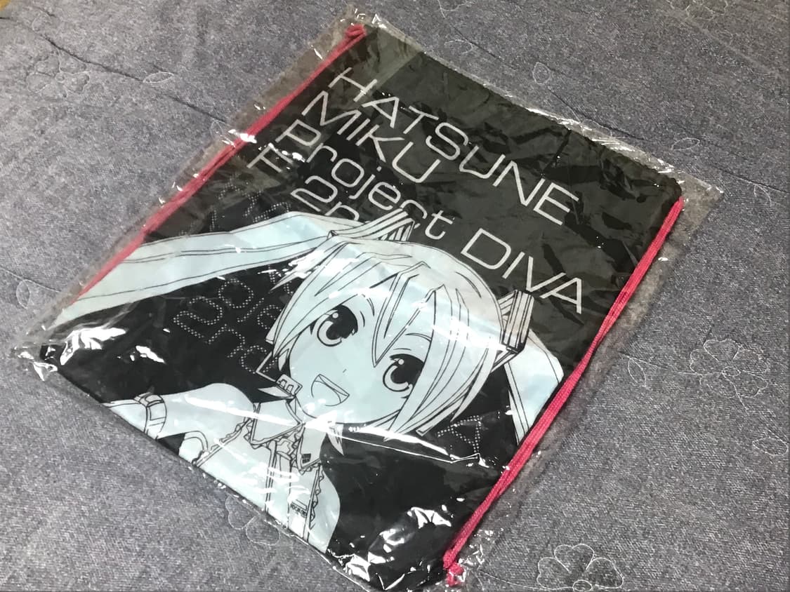 하츠네 미쿠 짐색 가방 상품이미지3