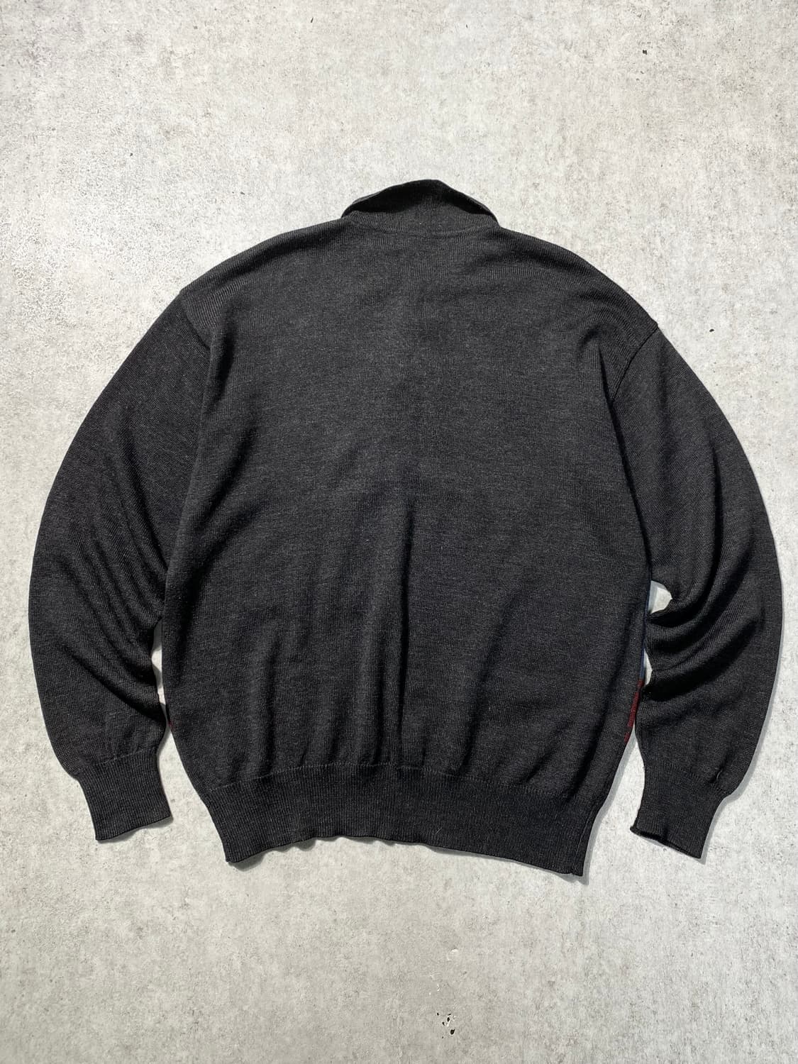 [105] 90s Superior 슈페리어 헌팅 자수 울 니트 상품이미지4