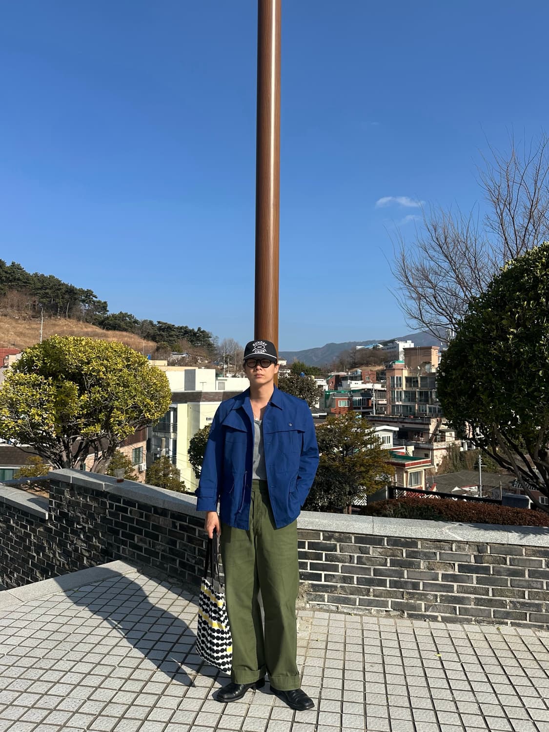 80년대 세르비아 밀리터리 워크 자켓 상품이미지5