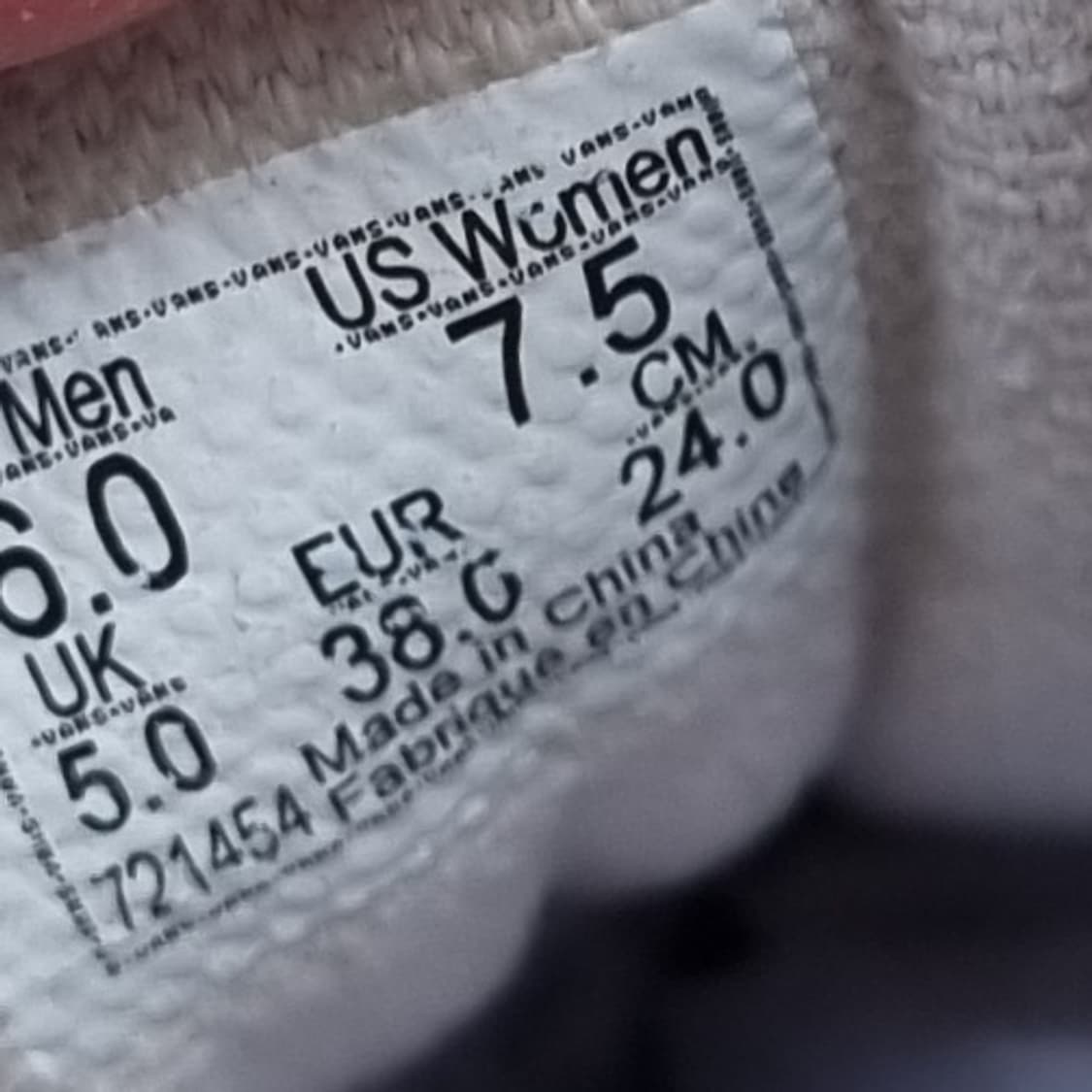 반스 올드스쿨 에프리콧 버프 스니커즈240 상품이미지6