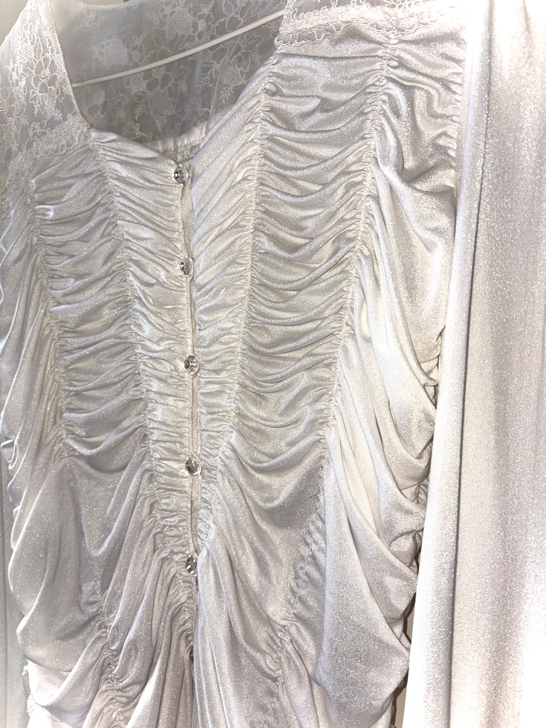 달천 오네갸루 러블리 히메갸루 공겜여주 긱시크 페어리 블라우스 상품이미지2