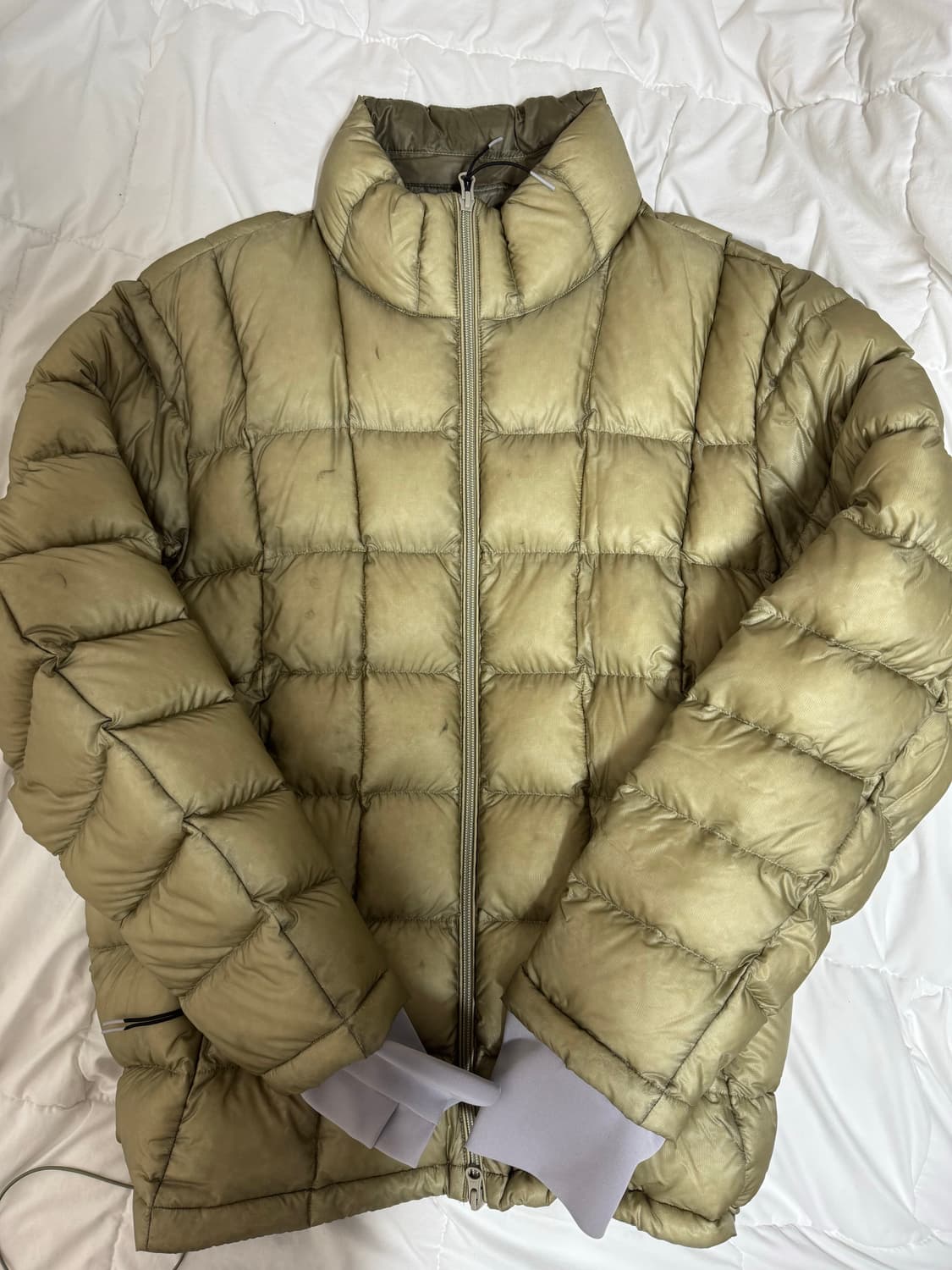 999휴머니티 모듈러 라이트 구스 퍼퍼 카키 3 상품이미지1