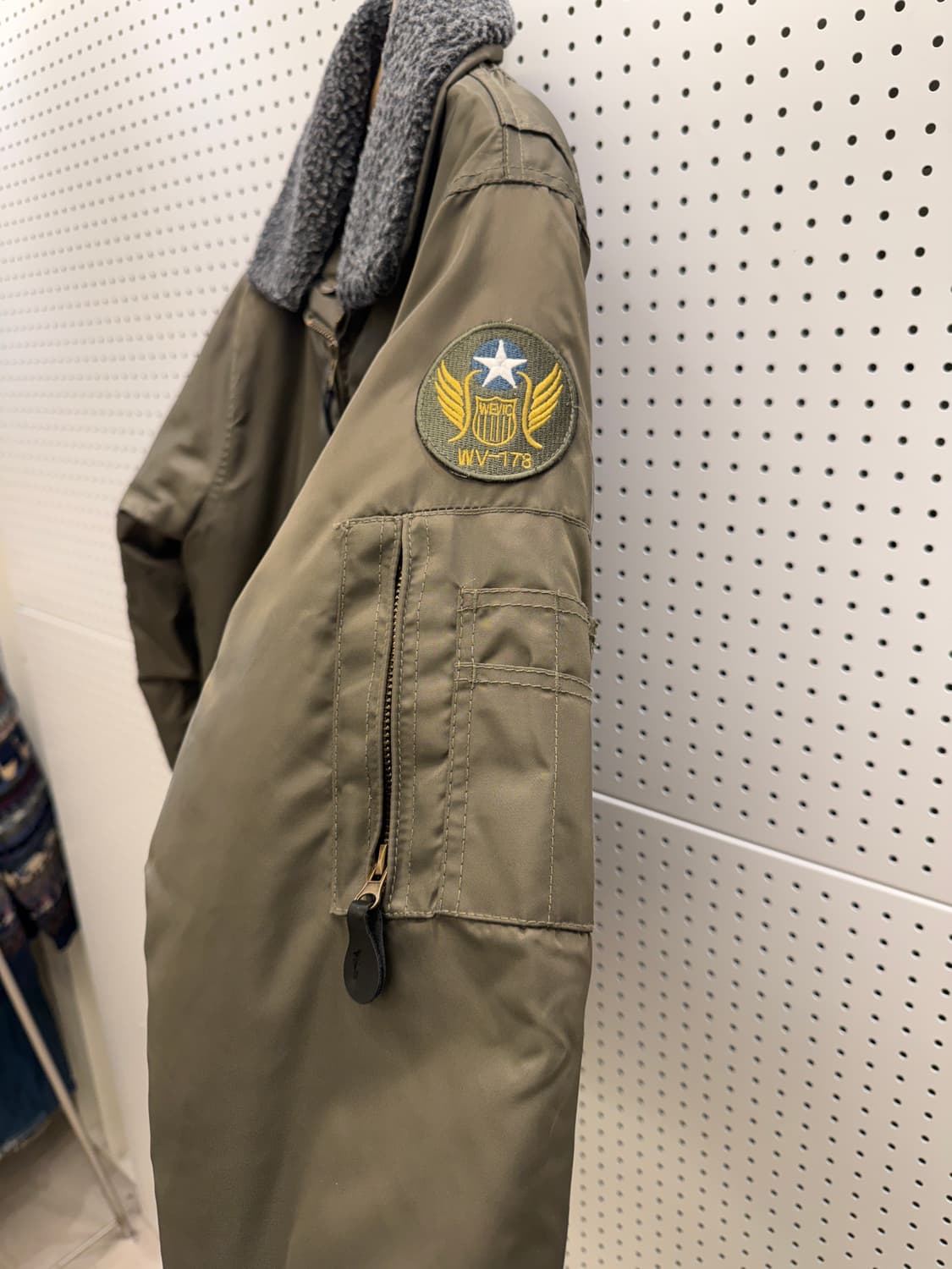 빈티지 US AIR FORCE 항공점퍼 U1191 상품이미지6