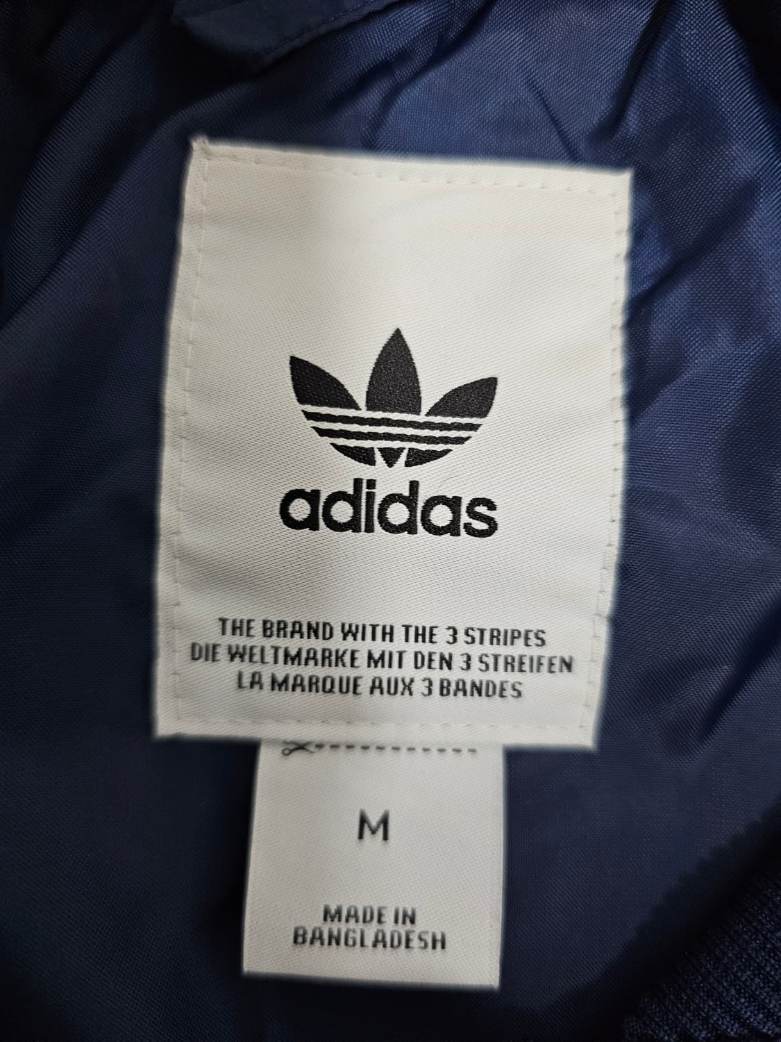 아디다스 퀼팅 봄버패딩자켓 M 상품이미지3