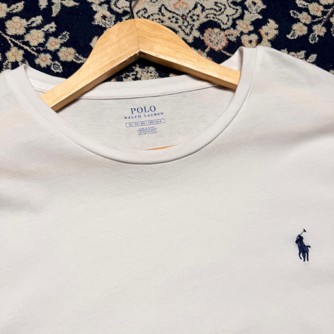 폴로랄프로렌 라운드넥 반팔 XL 화이트 상품이미지2