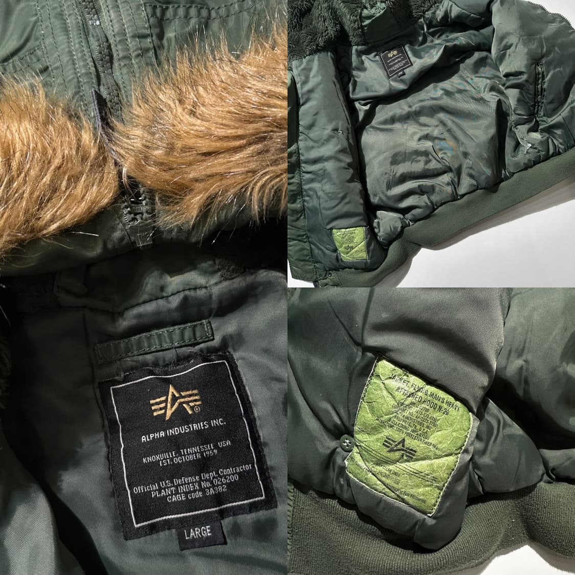 알파인더스트리 N2B 봄버 항공 점퍼 상품이미지9