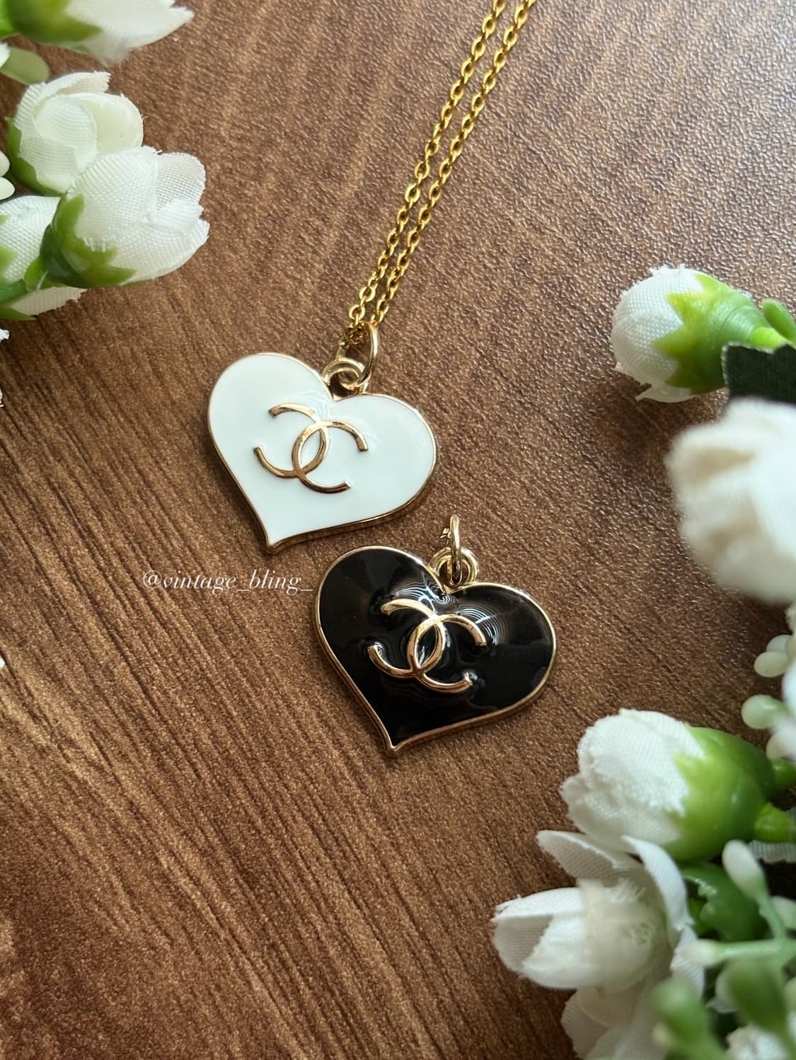 샤넬 빅 하트 목걸이 상품이미지1