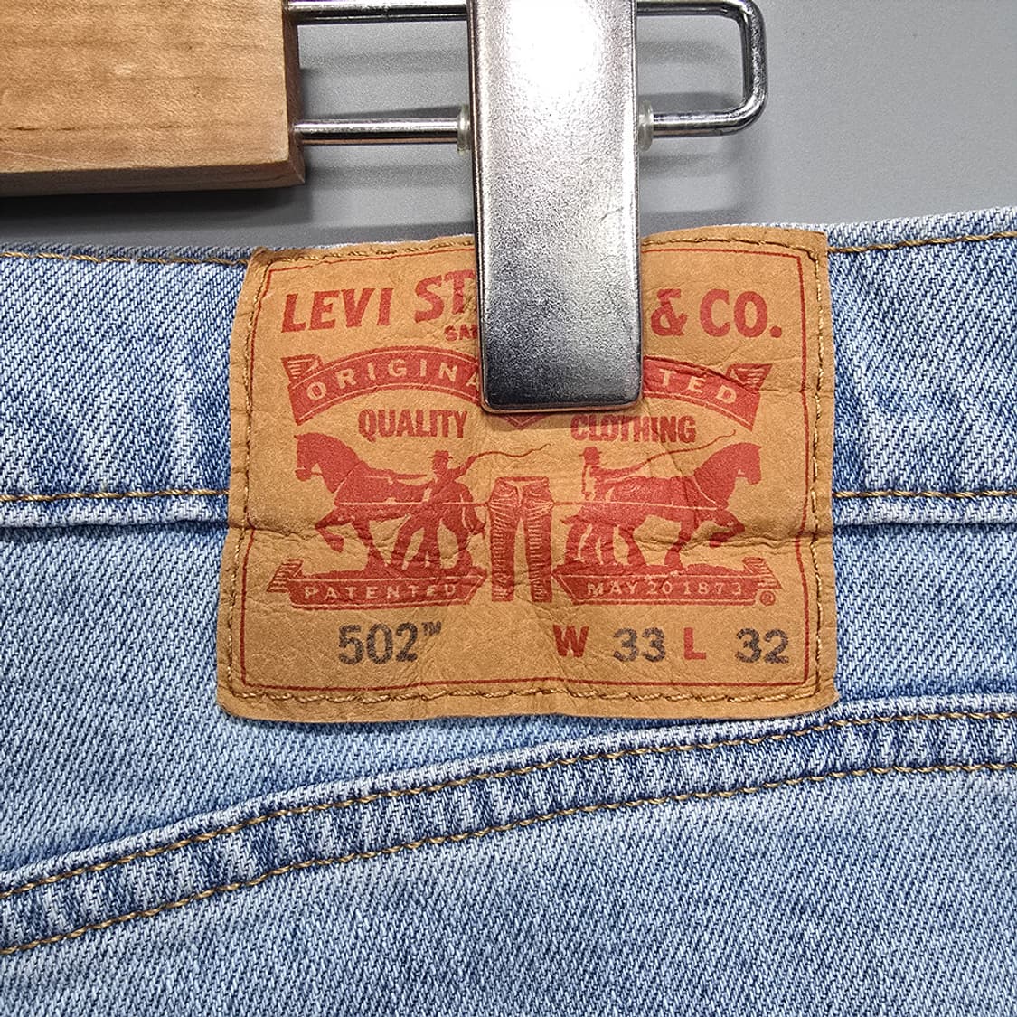 리바이스(Levis) 502 연청 데님 팬츠 33 상품이미지4