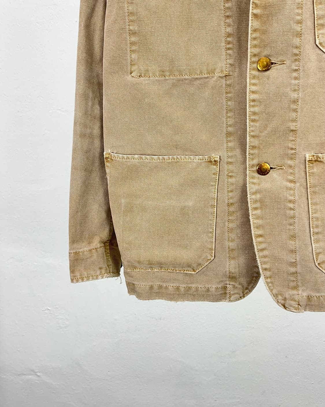 리바이스 브라운 멀티 포켓 스티치 커버 올 카라 자켓 상품이미지4